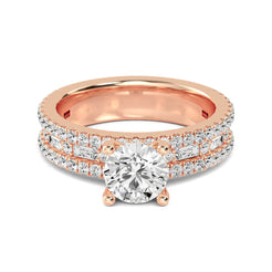 Classic Halo Engagement Ring otrodiamonds