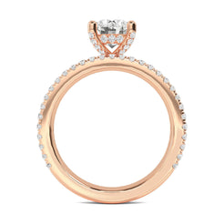 Classic Halo Engagement Ring otrodiamonds