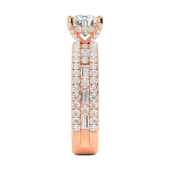 Classic Halo Engagement Ring otrodiamonds