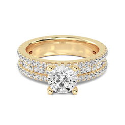 Classic Halo Engagement Ring otrodiamonds