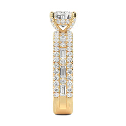 Classic Halo Engagement Ring otrodiamonds