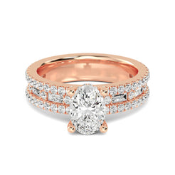 Classic Halo Engagement Ring otrodiamonds