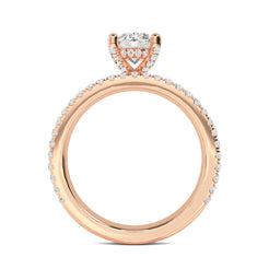 Classic Halo Engagement Ring otrodiamonds