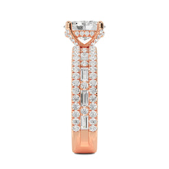 Classic Halo Engagement Ring otrodiamonds