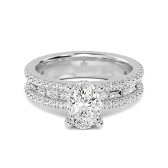 Classic Halo Engagement Ring otrodiamonds