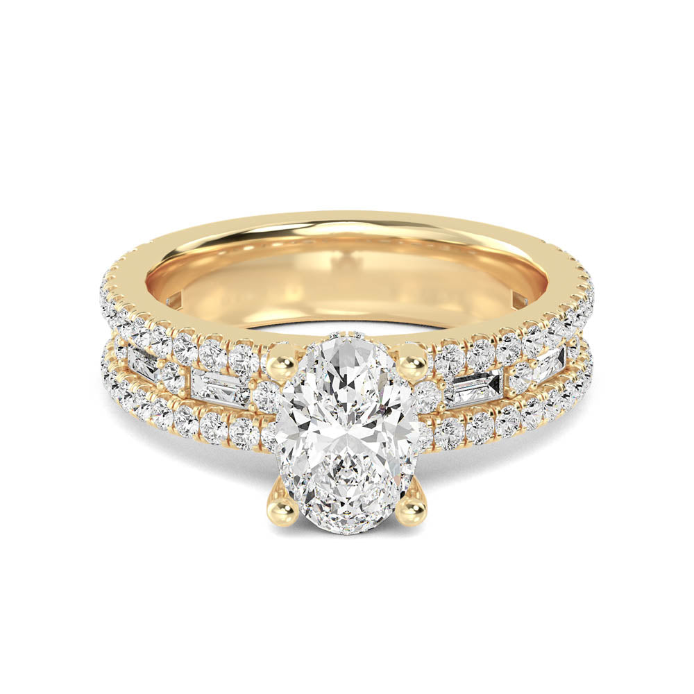 Classic Halo Engagement Ring otrodiamonds