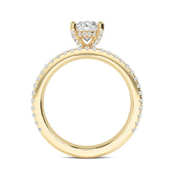 Classic Halo Engagement Ring otrodiamonds