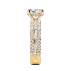 Classic Halo Engagement Ring otrodiamonds