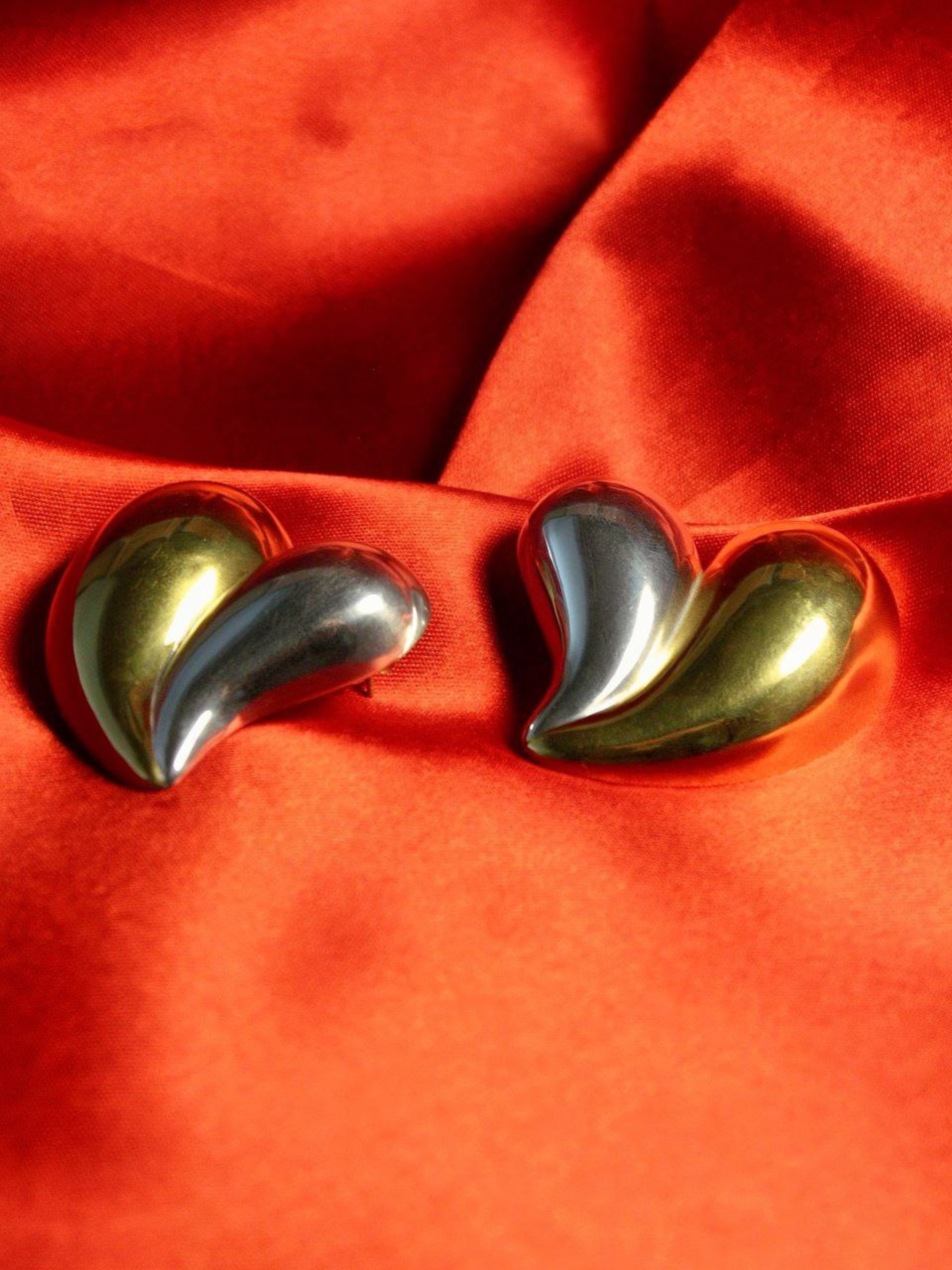 Puffy Heart Earrings