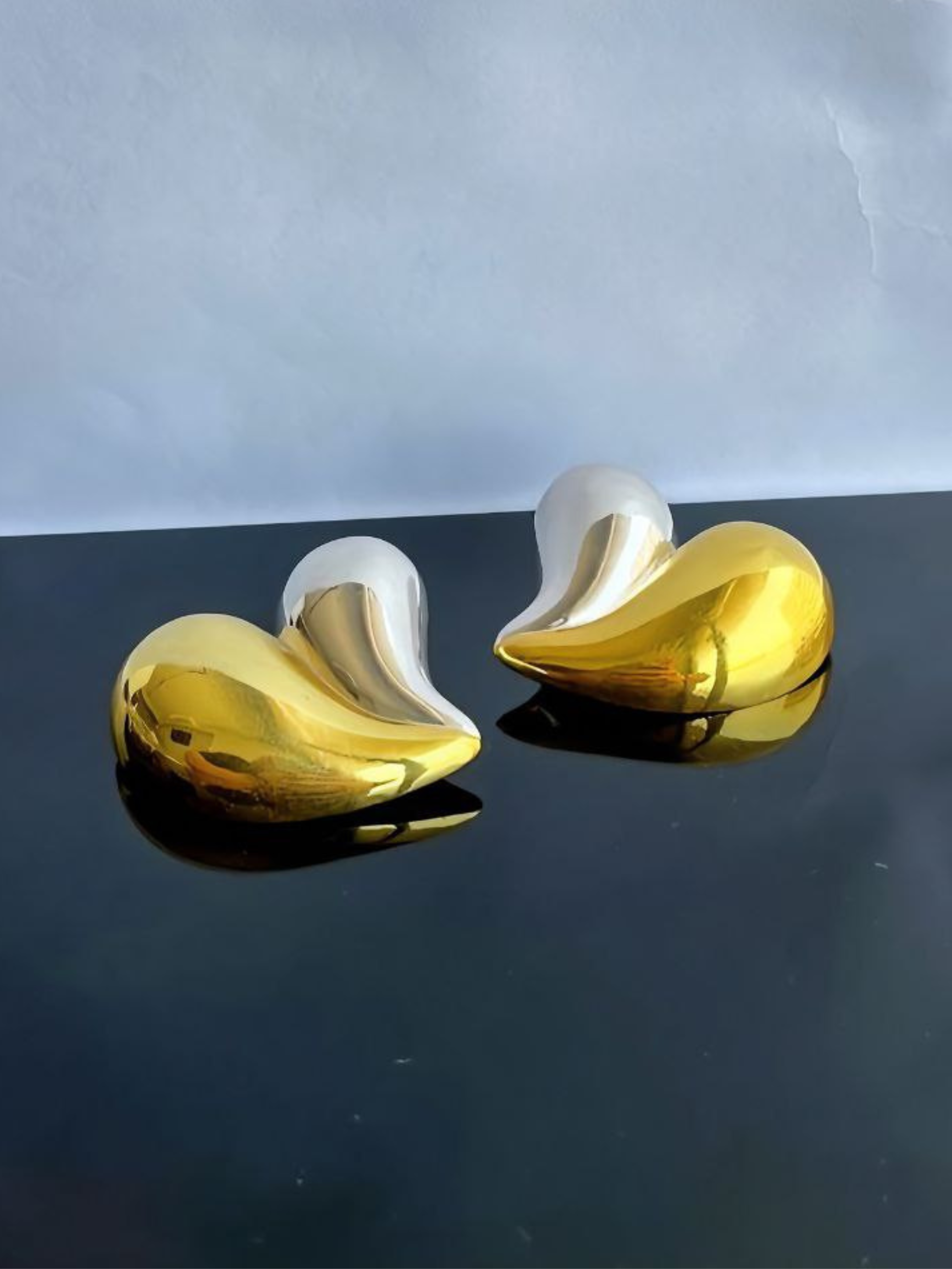 Puffy Heart Earrings