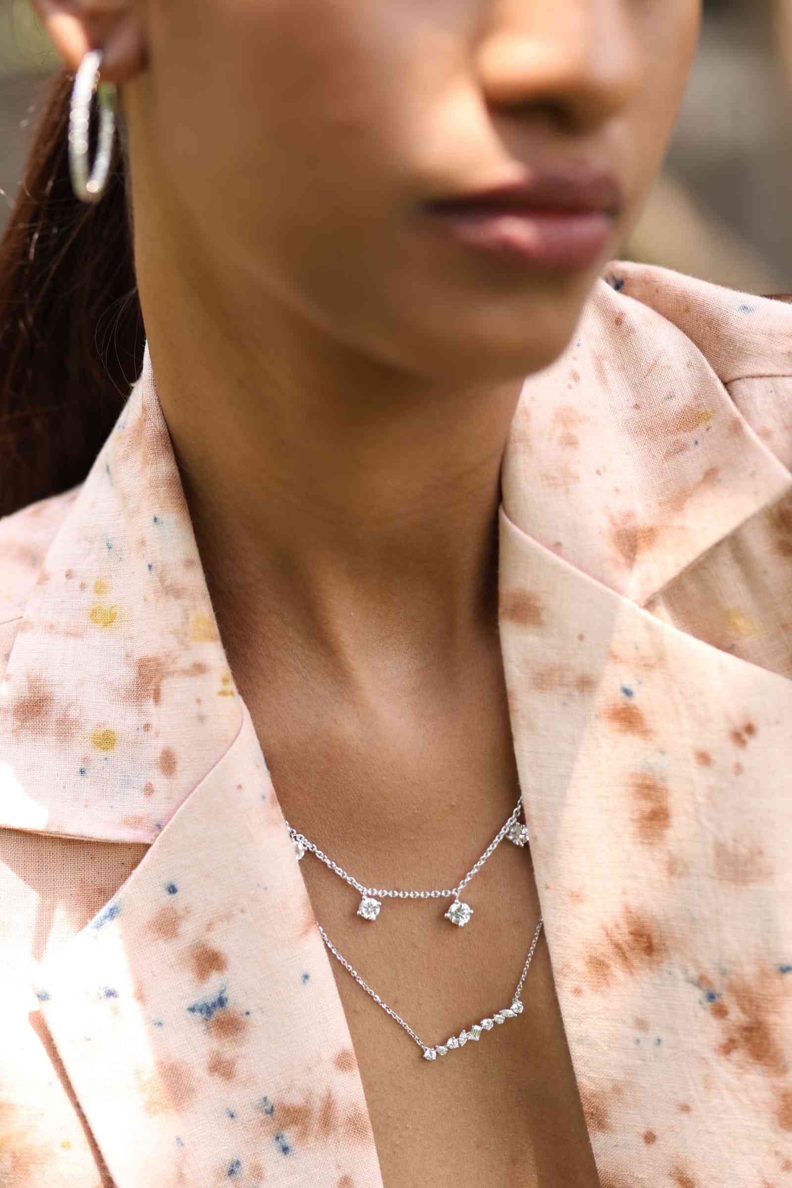 Fusion Diamond Bar Necklace otrodiamonds