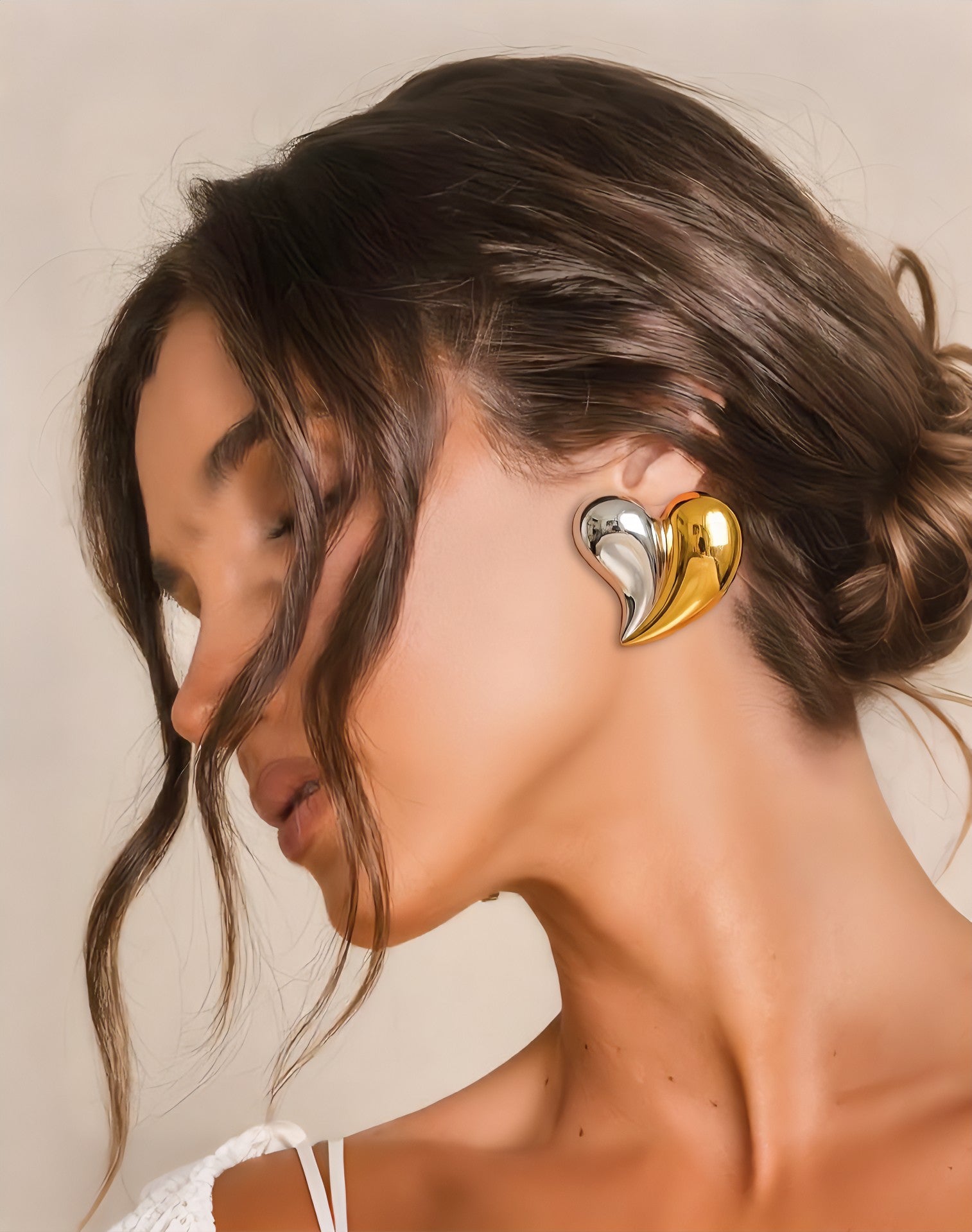 Puffy Heart Earrings